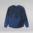 G-STAR Lash sweatshirt Rank Blue Sprayed, 2XL - фото #4