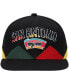 Men's Black San Antonio Spurs Hardwood Classics Black History Month Snapback Hat