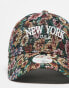 Фото #4 товара New Era 9forty New York script jacquard cap in multi