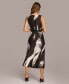 Фото #2 товара Платье DKNY женское с поясом и бельевой расцветкой