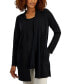 Фото #1 товара Women's Open Front Knit Cardigan, Created for Macy's