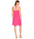 Фото #3 товара CeCe Halter Neck Ruffled (Viva Pink) Sz. 6 Women's Dress 149297