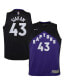 Фото #2 товара Big Boys Pascal Siakam Black and Purple Toronto Raptors 2020 and 21 Swingman Player Jersey - Earned Edition