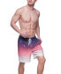 Men's 7" Compression Liner Stretch Swim Trunks UPF 50+