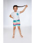 ფოტო #2 პროდუქტის Girl Organic Cotton Tee With Print White - Child