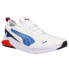 Фото #4 товара Puma Bmw Mms Electron E Pro Lace Up Mens White Sneakers Casual Shoes 307011-02