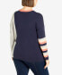 ფოტო #5 პროდუქტის Plus Size Luna Long Sleeve Sweater