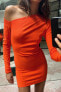 Фото #1 товара Платье с асимметричным драпированием ZARA
