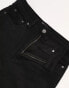 ASOS DESIGN easy straight jean in black W30 L30 - фото #19