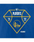 Фото #5 товара Men's Royal Golden State Warriors 2022 NBA Playoffs Diamond Tip Off T-shirt