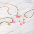 Gentle gilded necklace with hearts Incanto SAVA02