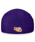 Фото #4 товара Men's White, Purple LSU Tigers Iconic Flex Hat