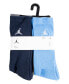 ფოტო #5 პროდუქტის Big Boys 6-Pack Everyday Essentials Crew Socks