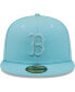 ფოტო #3 პროდუქტის Men's Light Blue Boston Red Sox Color Pack 59FIFTY Fitted Hat