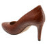 Фото #5 товара Trotters Angie T2050-291 Womens Brown Narrow Leather Pumps Heels Shoes 9