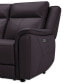 Фото #14 товара Addyson 117" 5-Pc. Leather Sectional with 2 Zero Gravity Recliners with Power Headrests, Created for Macy's