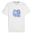 Фото #2 товара Puma Bmw Mms Graphic Crew Neck Short Sleeve T-Shirt Mens White Casual Tops 62518