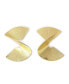 ფოტო #1 პროდუქტის Women's Gold Metallic Twist Drop Earrings
