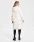 ფოტო #2 პროდუქტის Women's Shine Hooded Mid-Length Puffer Coat