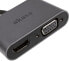 Stacja/replikator Akasa USB-C - HDMI - VGA Srebrny (AK-CBCA23-18BK)