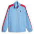 Фото #1 товара Puma Dapper Dan X T7 Full Zip Track Jacket Mens Blue Casual Athletic Outerwear 6