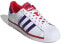 adidas originals Superstar 防滑耐磨 低帮 板鞋 男女同款 白紫红 / Кроссовки Adidas originals Superstar FV4189