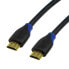 Кабель HDMI с Ethernet LogiLink CH0062 2 m Чёрный