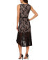 Фото #2 товара Adrianna Papell Lace Midi Flounce Dress Women's