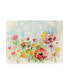 Silvia Vassileva Summer Rain Floral Canvas Art - 36.5" x 48"