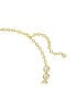 Фото #2 товара Swarovski round Cut, White, Gold-Tone Imber Necklace