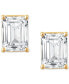 Certified Lab Grown Diamond Emerald-Cut Stud Earrings (6 ct. t.w.) in 14k Gold