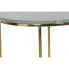 Фото #4 товара Журнальный стол DKD Home Decor Набор из двух столиков Зеленый Позолоченный 46 x 46 x 58 см