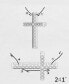 ფოტო #9 პროდუქტის 241 WEAR IT BOTH WAYS Diamond Cross Pendant Necklace (1/2 ct. t.w.) in 14k White