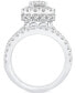 Diamond Halo Bridal Set (2-3/4 ct. t.w.) in 14k White Gold