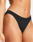 Фото #4 товара Monki mix&match ribbed bikini brief in black