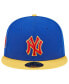 Фото #3 товара Men's Royal, Yellow New York Yankees Empire 59FIFTY Fitted Hat