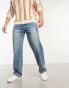 Фото #4 товара Guess Originals relaxed jeans in medium wash