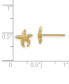 ფოტო #3 პროდუქტის Star Fish Stud Earrings in 14k Gold