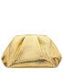 Фото #6 товара Metallic Pleated Frame Clutch Handbag