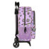 Школьный рюкзак с колесиками Monster High Best boos Лиловый 33 x 42 x 14 cm