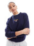 Фото #1 товара Polo Ralph Lauren Sport Capsule sweatshirt with central logo in navy