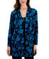 Women's Printed Open-Front Cardigan, Created for Macy's