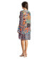 ფოტო #2 პროდუქტის Women's Short long bell sleeves dress