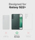 Чехол для смартфона Ringke Galaxy S22+ Folio Signature черный