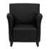 Фото #3 товара Hercules Roman Series Black Leather Lounge Chair