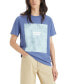 Фото #1 товара Men's Classic Standard-Fit Tropical Logo Graphic T-Shirt