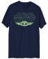 Фото #1 товара Men's Star Wars The Child Yoda Head Graphic T-shirt