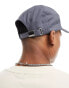 Calvin Klein embroidered baseball cap in charcoal