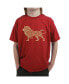 Boys Word Art T-shirt - Lion