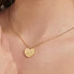 Gold Be My Family Heart Necklace SBY002